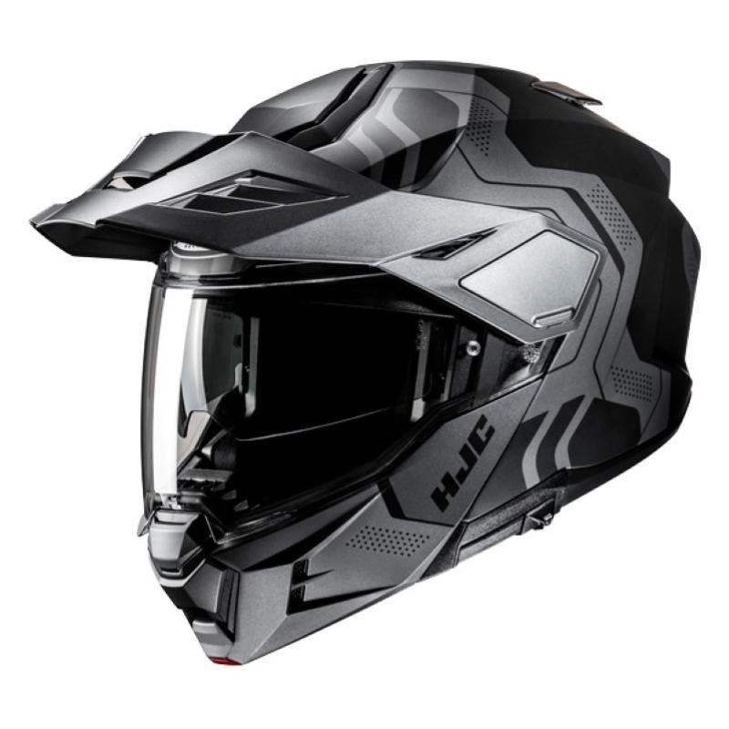Casco Modulare Hjc I80 VELLY Grigio Nero Opaco