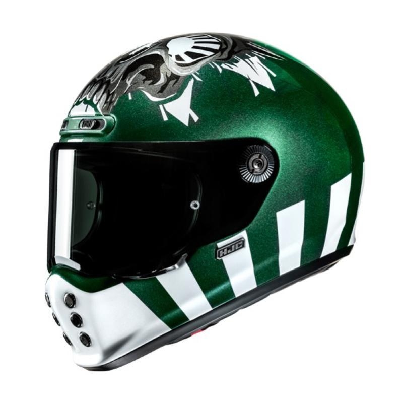 Casco Integrale Hjc V10 CRANIA Bianco Verde