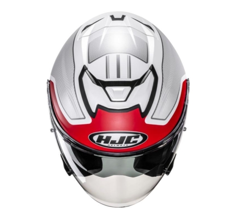 Casco Jet Hjc I31 TEVIS Bianco Rosso Opaco
