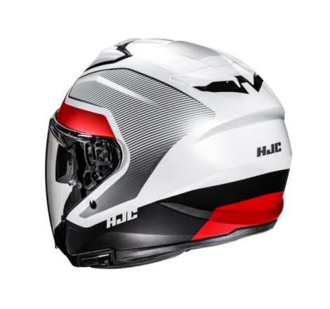 Casco Jet Hjc I31 TEVIS Bianco Rosso Opaco