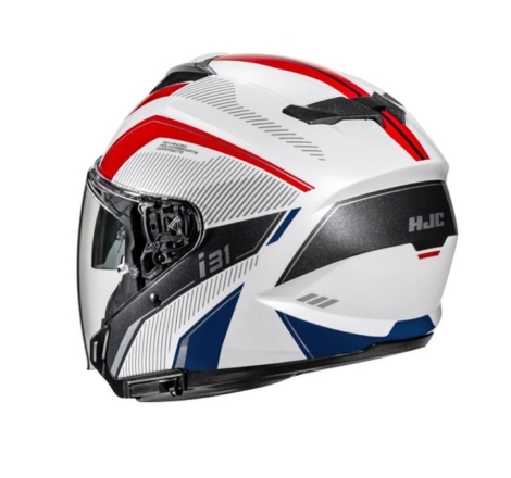 Casco Jet Hjc I31 RENO Bianco Rosso Blu