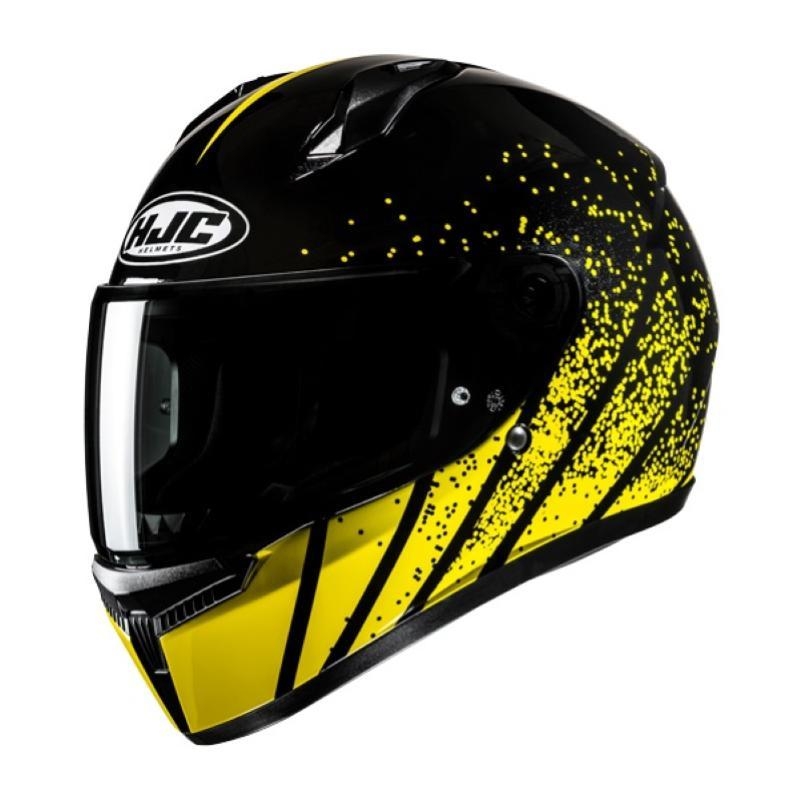 Casco Integrale Hjc C10 HAVEN Nero Giallo