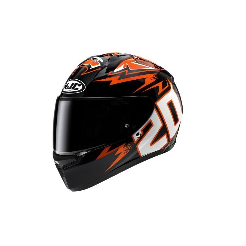 Casco Integrale Hjc C10 DIABLO MASK Nero Rosso