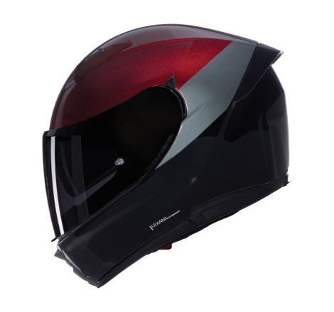 Casco Integrale Nolan N60-6 VERNICIATURA SPECIALE Neo Rosso Viserale Grigio