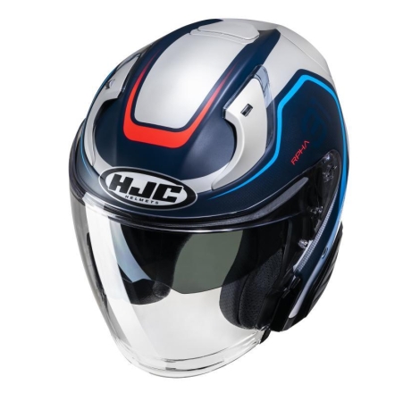 Casco Jet Hjc RPHA 31 KOUV Grigio Blu Opaco
