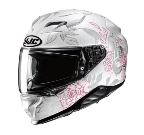 Casco Integrale Hjc F71 ELIZ Bianco Opaco