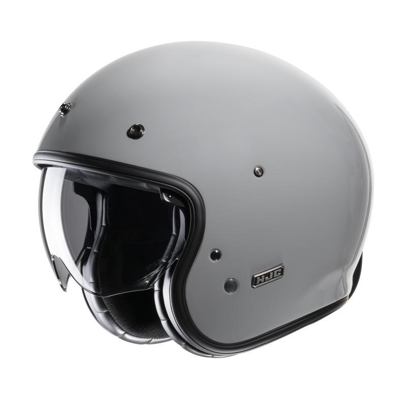 Casco Jet Hjc V31 Nardo Grigio