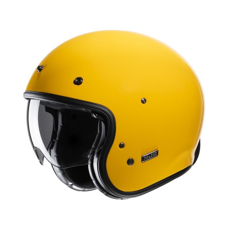 Casco Jet Hjc V31 Giallo Intenso