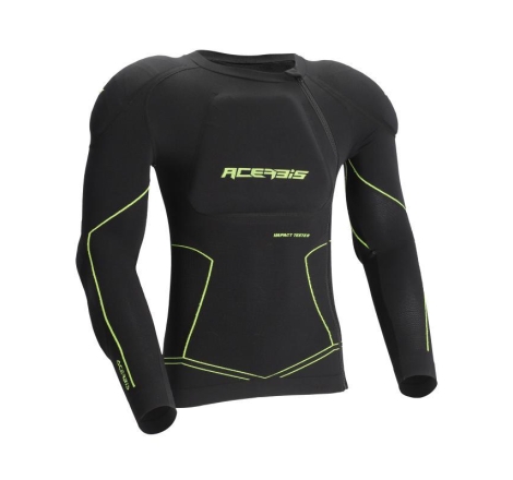 Pettorina Acerbis Density Nero Giallo