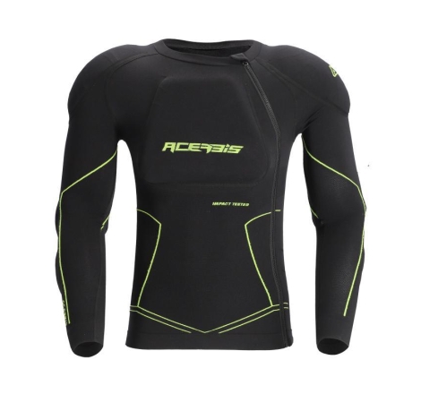 Pettorina Acerbis Density Nero Giallo