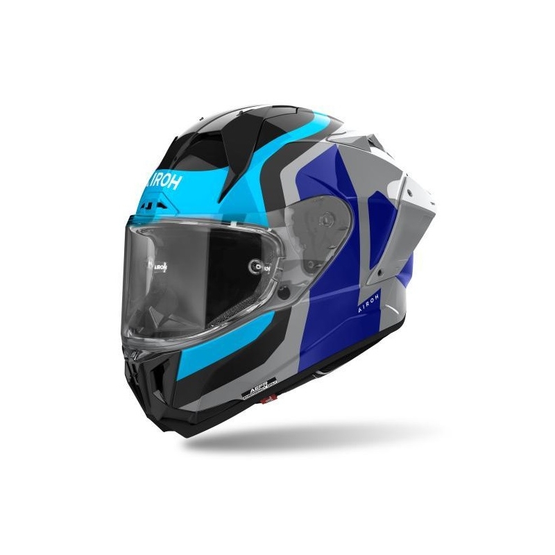 Casco Integrale Airoh GP 800 COMPETITION Blu GRigio Nero