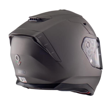 Casco Integrale Nos NS-10 FACE Titanio Opaco