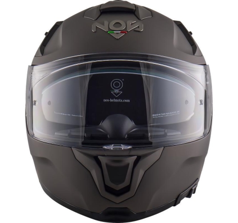 Casco Integrale Nos NS-10 FACE Titanio Opaco