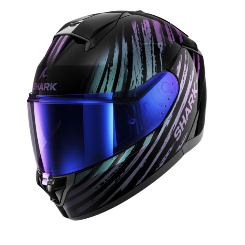 Casco integrale Shark RIDILL 2 ASSYA Nero Glitter Nero