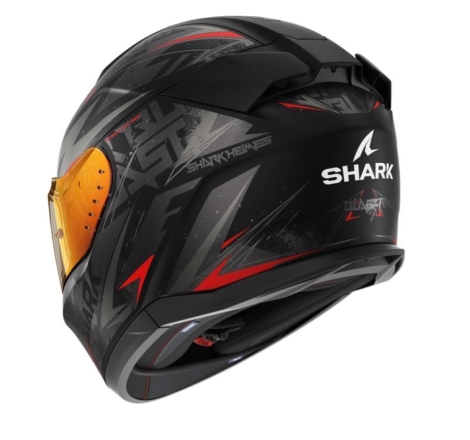 Casco Integrale Shark D-SKWAL 3 BLAST-R Nero Antracite Rosso