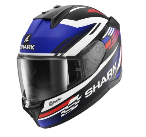 Casco Integrale Shark D-SKWAL 3 FIRSTLAP Nero Blu Rosso Opaco