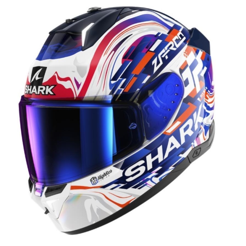 Casco Integrale Shark SKWAL I3 ZARCO GP DE FCE Bianco Viola Blu