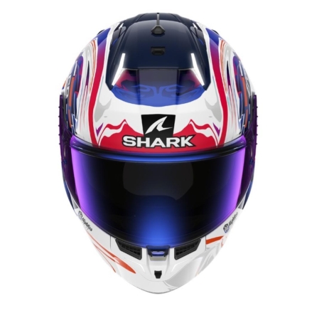 Casco Integrale Shark SKWAL I3 ZARCO GP DE FCE Bianco Viola Blu