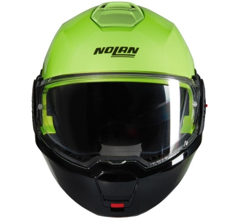 Casco Modulare Nolan N120-1 MIVEDI Verde Impulso Nero