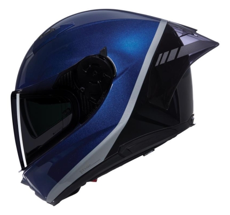 Casco Integrale Nolan N60-6 SPORT VERNICIATURA SPECIALE Blu Profondo Nero Argento