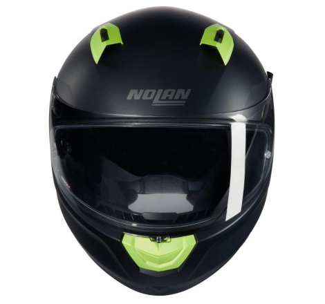 Casco Integrale Nolan N60-6 CLASSICO NOBILE Nero Verde Impulso Opaco