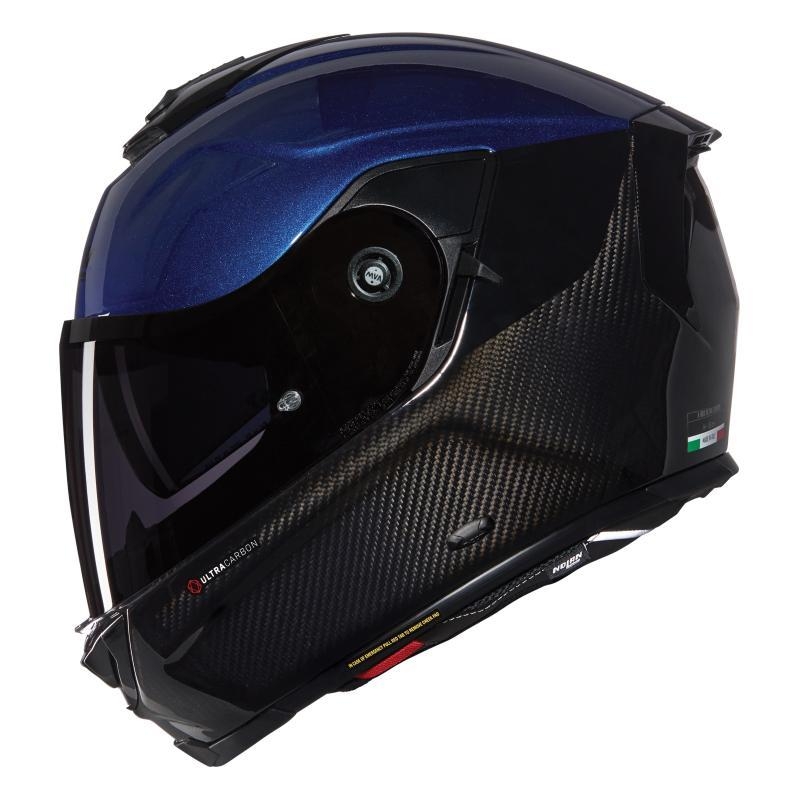Casco Integrale Nolan X-903 ULTRA CARBON  VERNICIATURA SPECIALE Carbonio Blu Profondo Nero