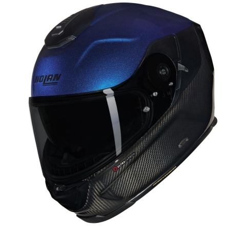 Casco Integrale Nolan X-903 ULTRA CARBON  VERNICIATURA SPECIALE Carbonio Blu Profondo Nero