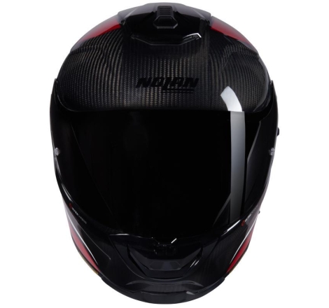 Casco Integrale Nolan X-903 ULTRA CARBON INTRIGO Carbonio Rosso Bianco