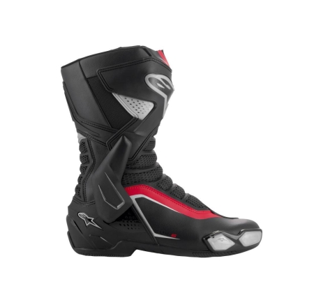 Stivali moto stradale Alpinestars SMX-6 V3 Nero Argento Rosso