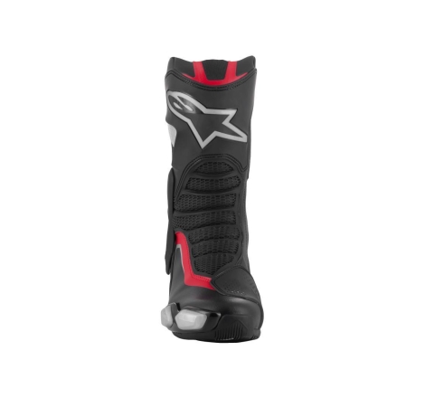 Stivali moto stradale Alpinestars SMX-6 V3 Nero Argento Rosso