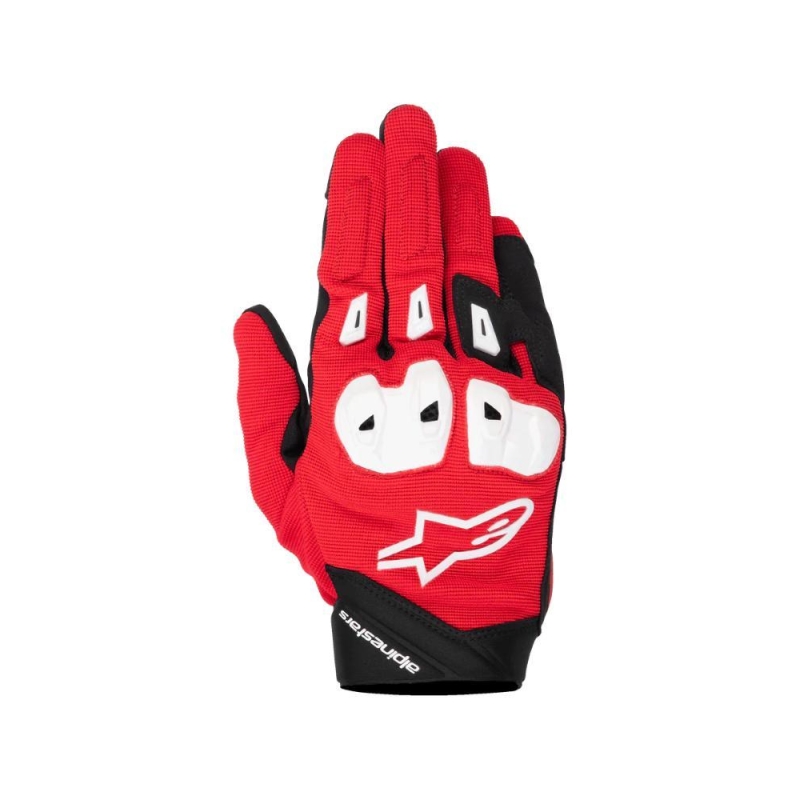 Guanti Moto Tessuto Alpinestars SP X 1 Rosso Nero Bianco