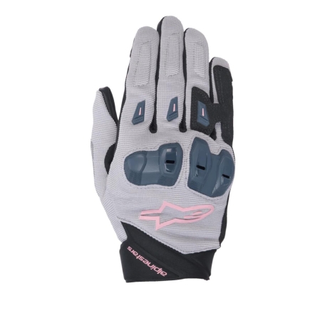 Guanti Moto Alpinestars Stella SP X 1 Donna in Tessuto Asfalto Nero Grigio