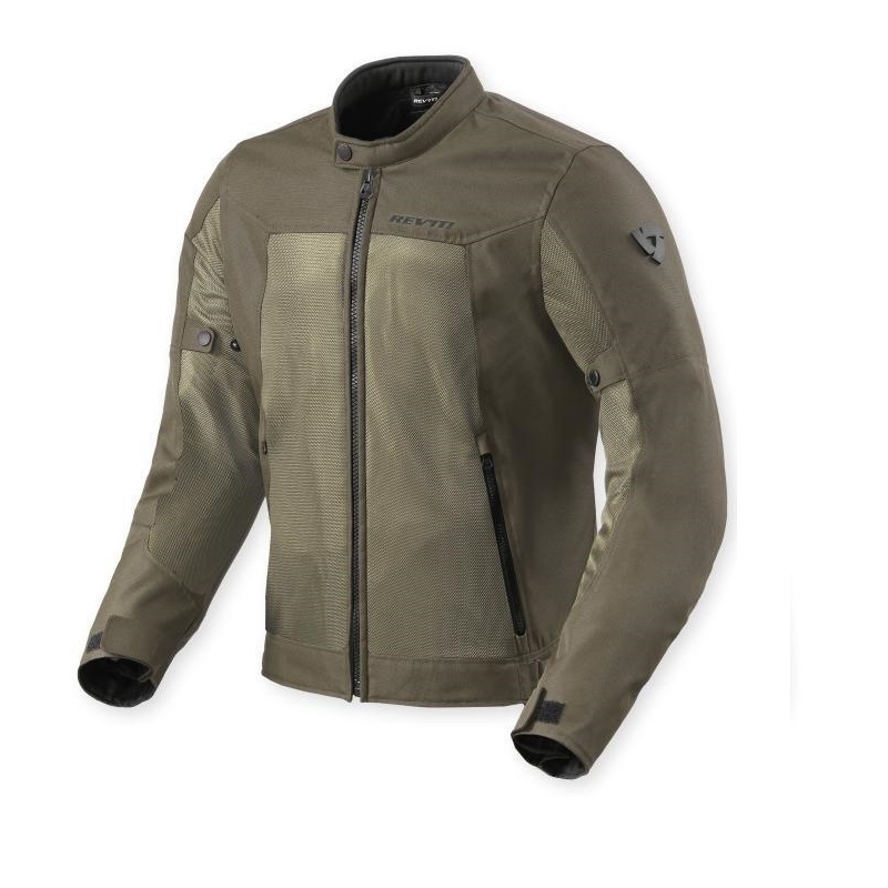 Giubbino moto in Tessuto traforato Estivo Rev'it 2  Eclipse Asfalto