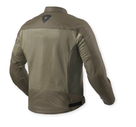 Giubbino moto in Tessuto traforato Estivo Rev'it 2  Eclipse Asfalto