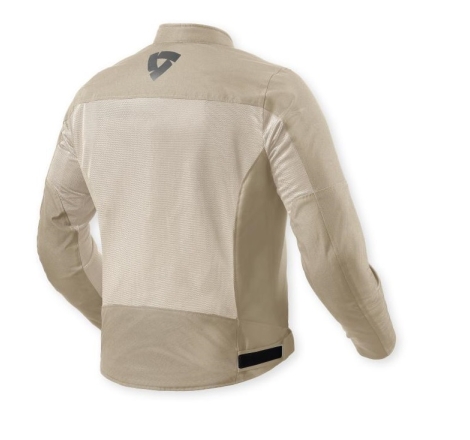 Giubbino moto in Tessuto traforato Estivo Rev'it 2  Eclipse Sabbia