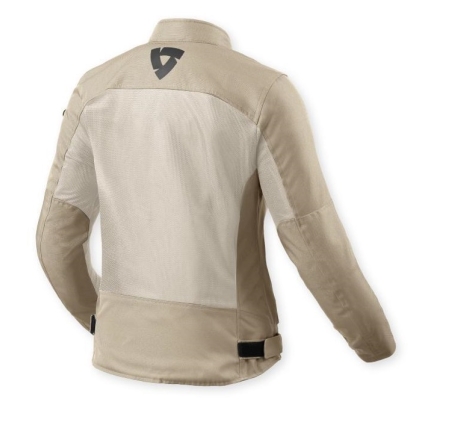 Giubbino moto in Tessuto traforato Estivo Rev'it 2  Eclipse Lady Sabbia