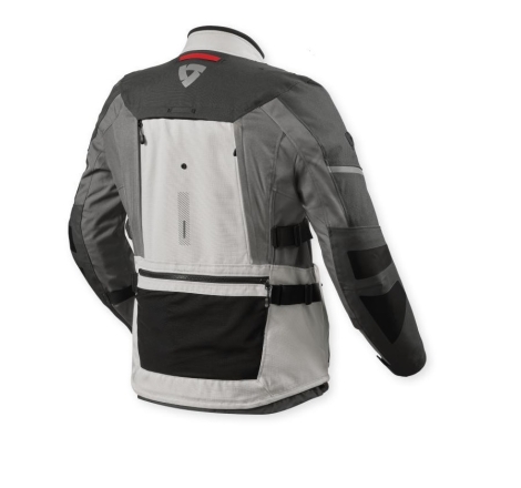 Giacca moto Rev'it Sand 5 H2O Triplo Strato Argento Antracite