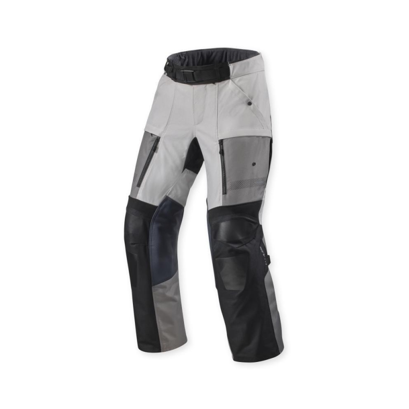 Pantaloni moto Rev'it Sand 5 H2O Triplo Strato Argento Nero