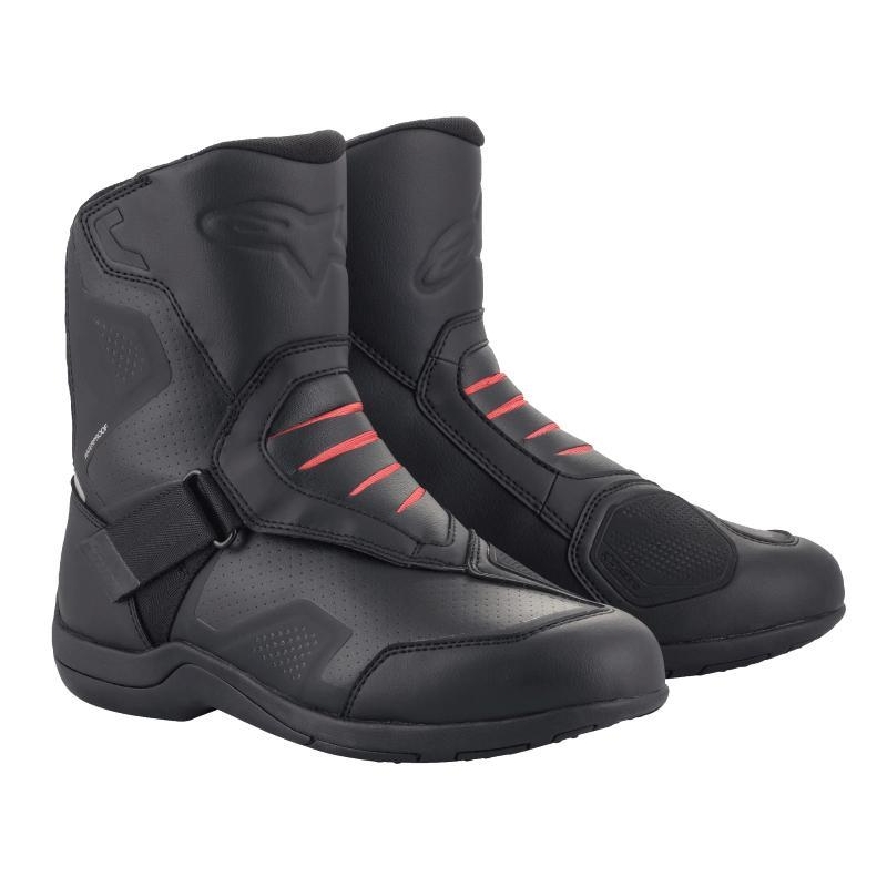 Stivali Moto Turismo Alpinestars RIDGE V2 WATERPROOF Nero Rosso