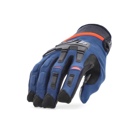 Guanti Moto Tessuto  Acerbis X-Endur Blu Arrancio