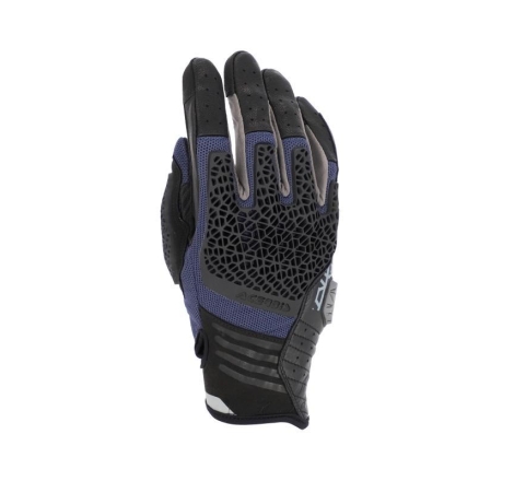 Guanti Moto Tessuto Acerbis Crossover Blu Grigio