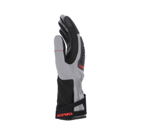 Guanti Moto Tessuto Acerbis Crossover Wp impermeabile Nero Grigio