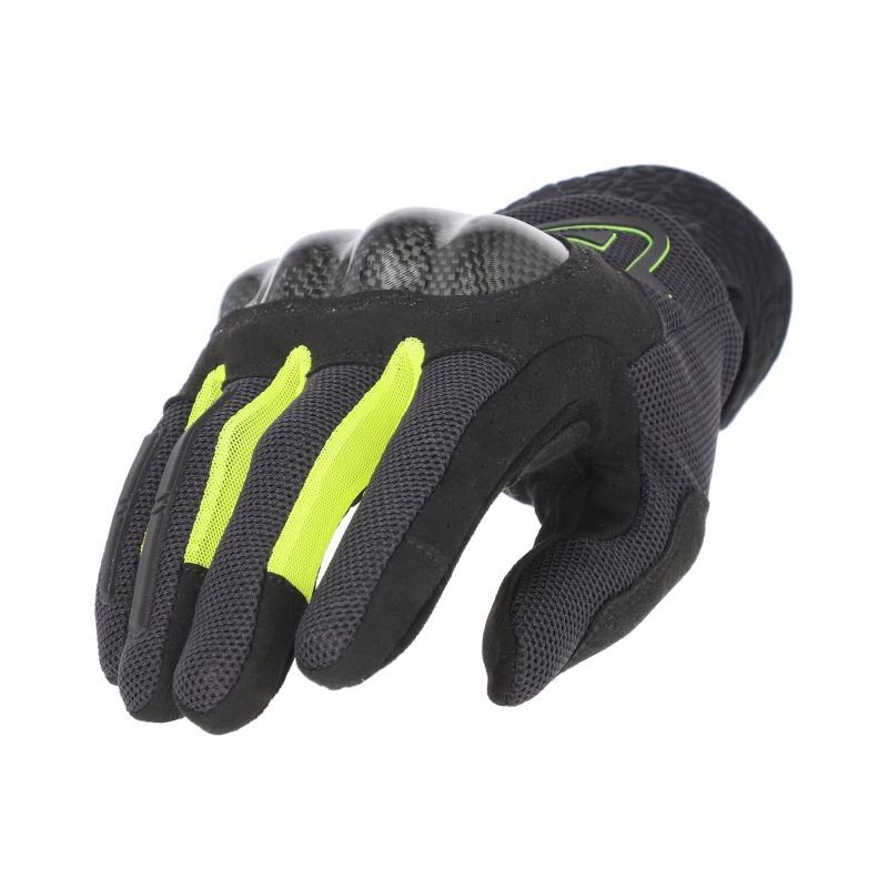 Guanti Moto Tessuto Acerbis Ramsey My Vented Pro Nero Giallo