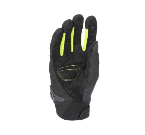 Guanti Moto Tessuto Acerbis Ramsey My Vented Pro Nero Giallo