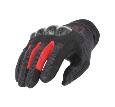 Guanti Moto Tessuto Acerbis Ramsey My Vented Pro Nero Rosso
