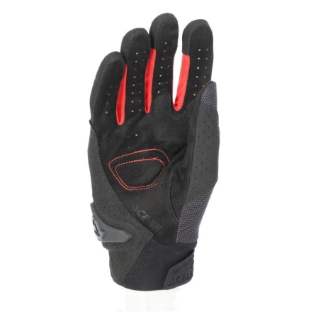 Guanti Moto Tessuto Acerbis Ramsey My Vented Pro Nero Rosso