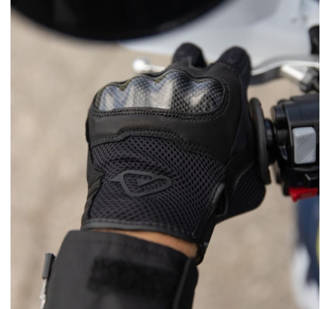 Guanti Moto Pelle Tessuto Acerbis Ramsey 2 Nero
