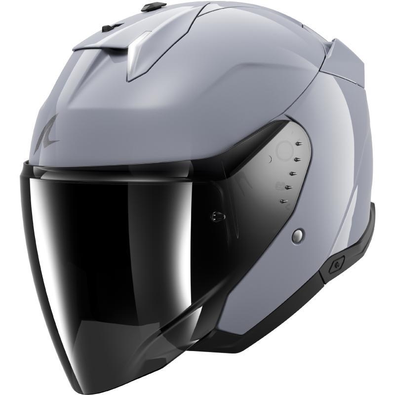 Casco Jet Shark I3 DARK SHADOW Grigio Chiaro