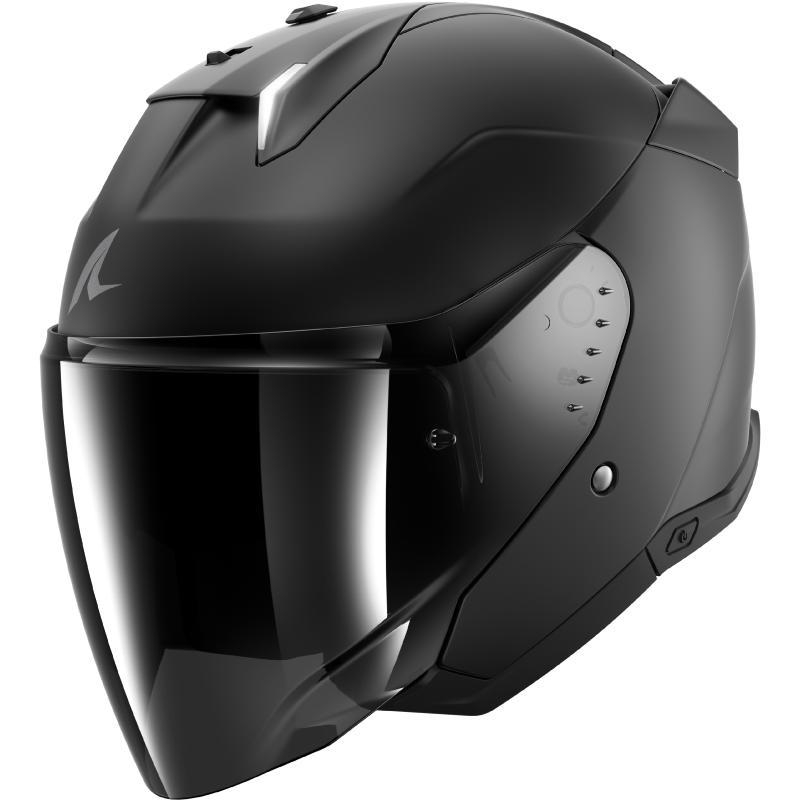 Casco Jet Shark I3 DARK SHADOW Nero Opaco
