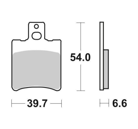 Pastiglie Freno SBS 114 HF Ceramica Anteriori-Posteriori